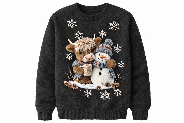 Frosty Friends | Krowka z Bałwankiem