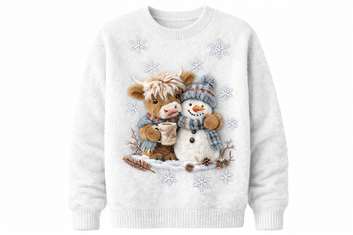 Frosty Friends | Krowka z Bałwankiem