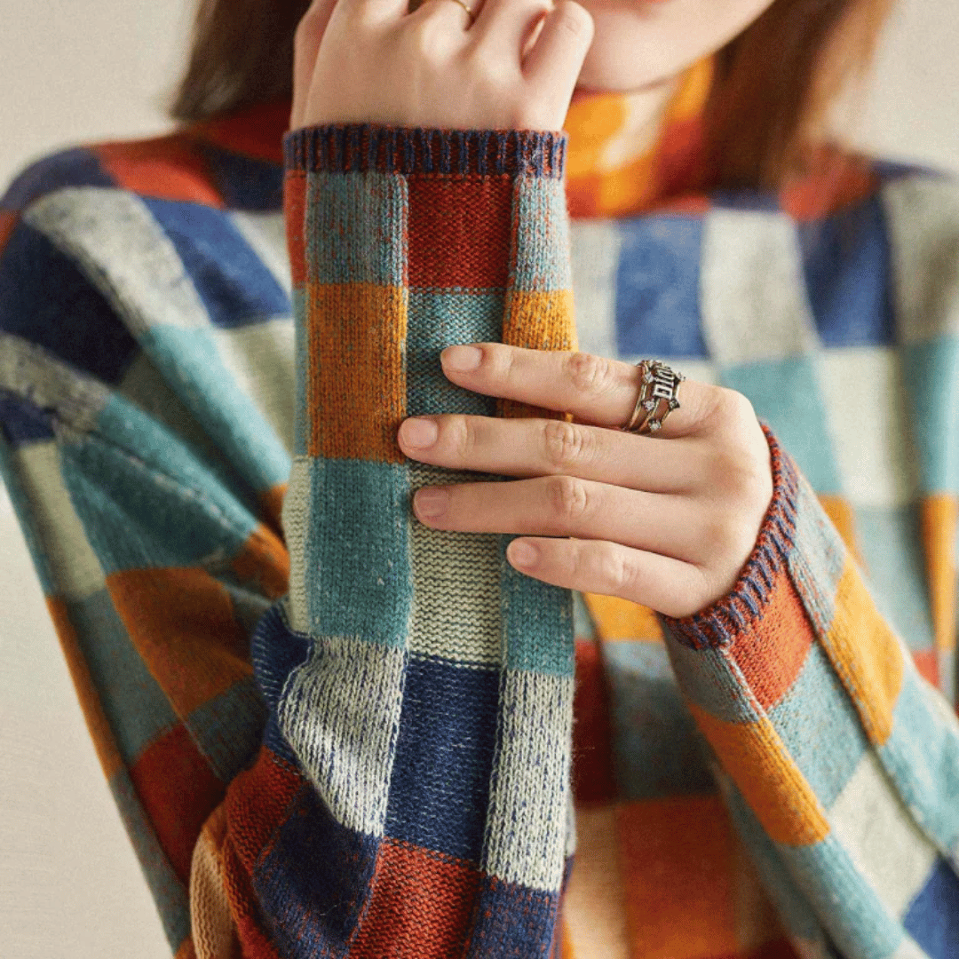 Katarzyna | Oversizowy Sweter z Golfem