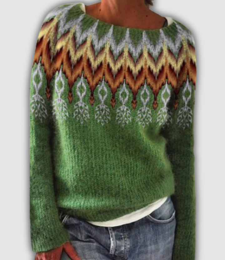 Belia™ - Sweter inspirowany Vintage