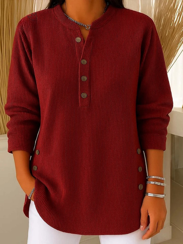 Neva | Guzikowana Tunika Henley