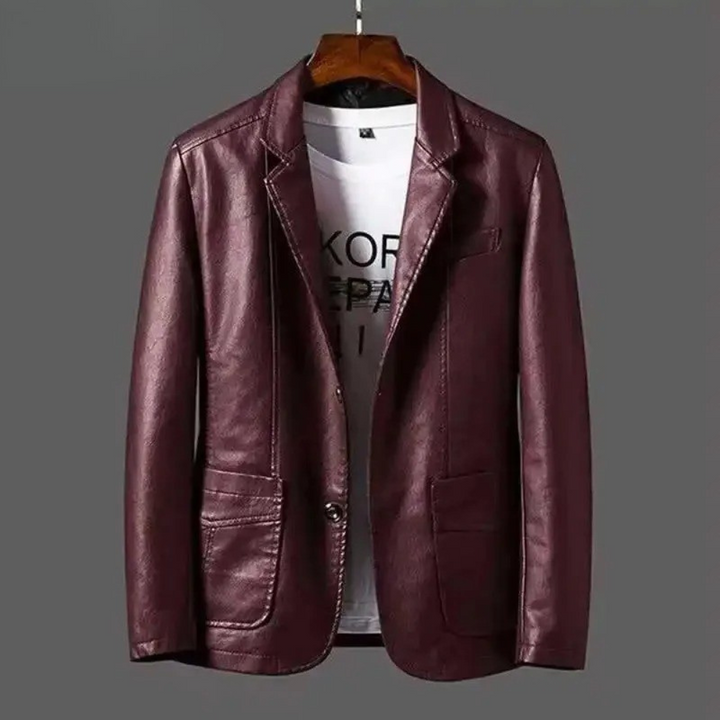 Premium Pikowana Kurtka Skórzana