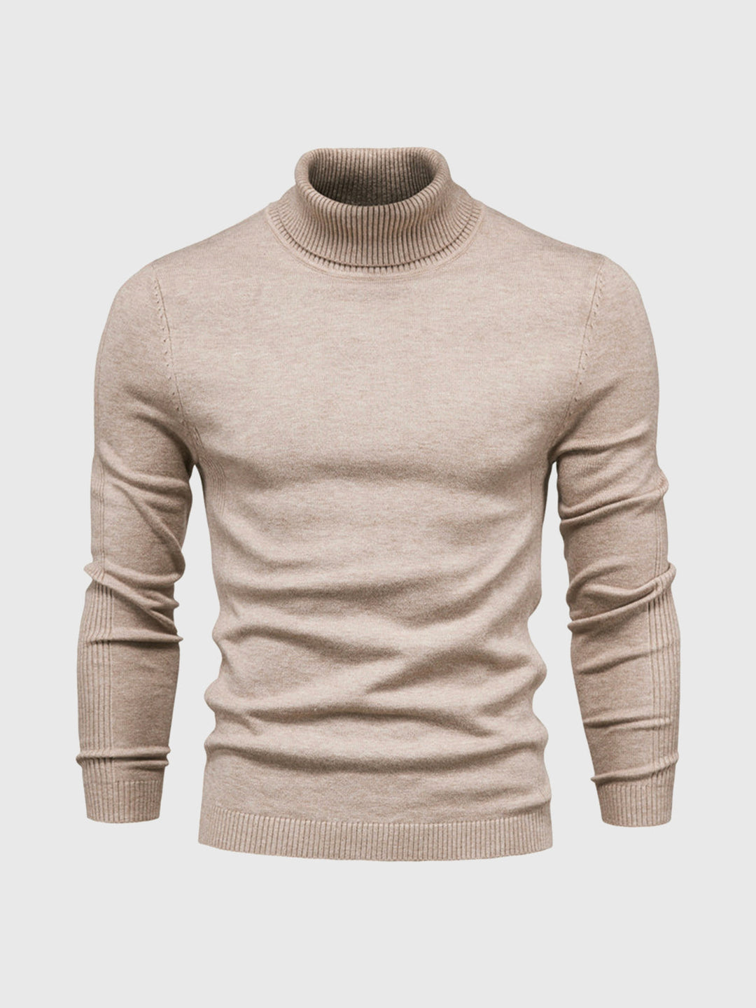 Wyrafinowany Stylowy Męski Sweter z Golfem