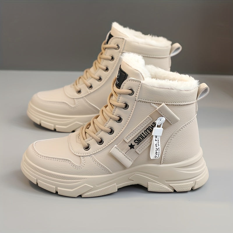 Ida Zimowe Botki z Fleece