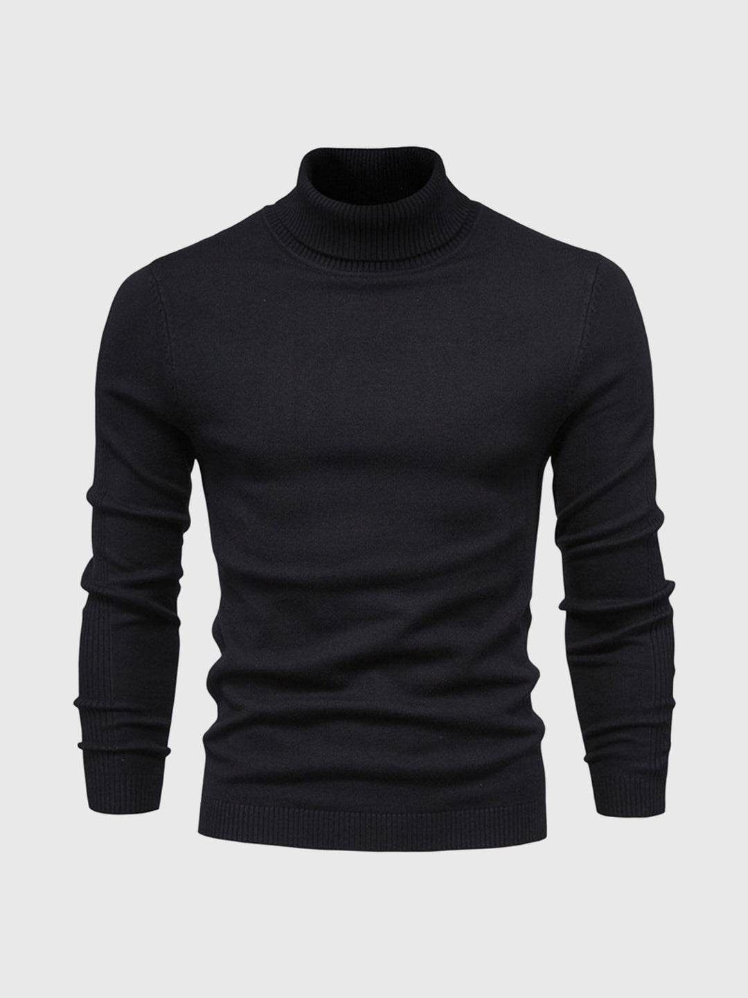 Wyrafinowany Stylowy Męski Sweter z Golfem