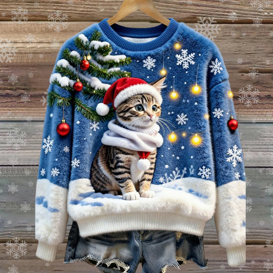 Lunara | Świąteczny sweter dla kota