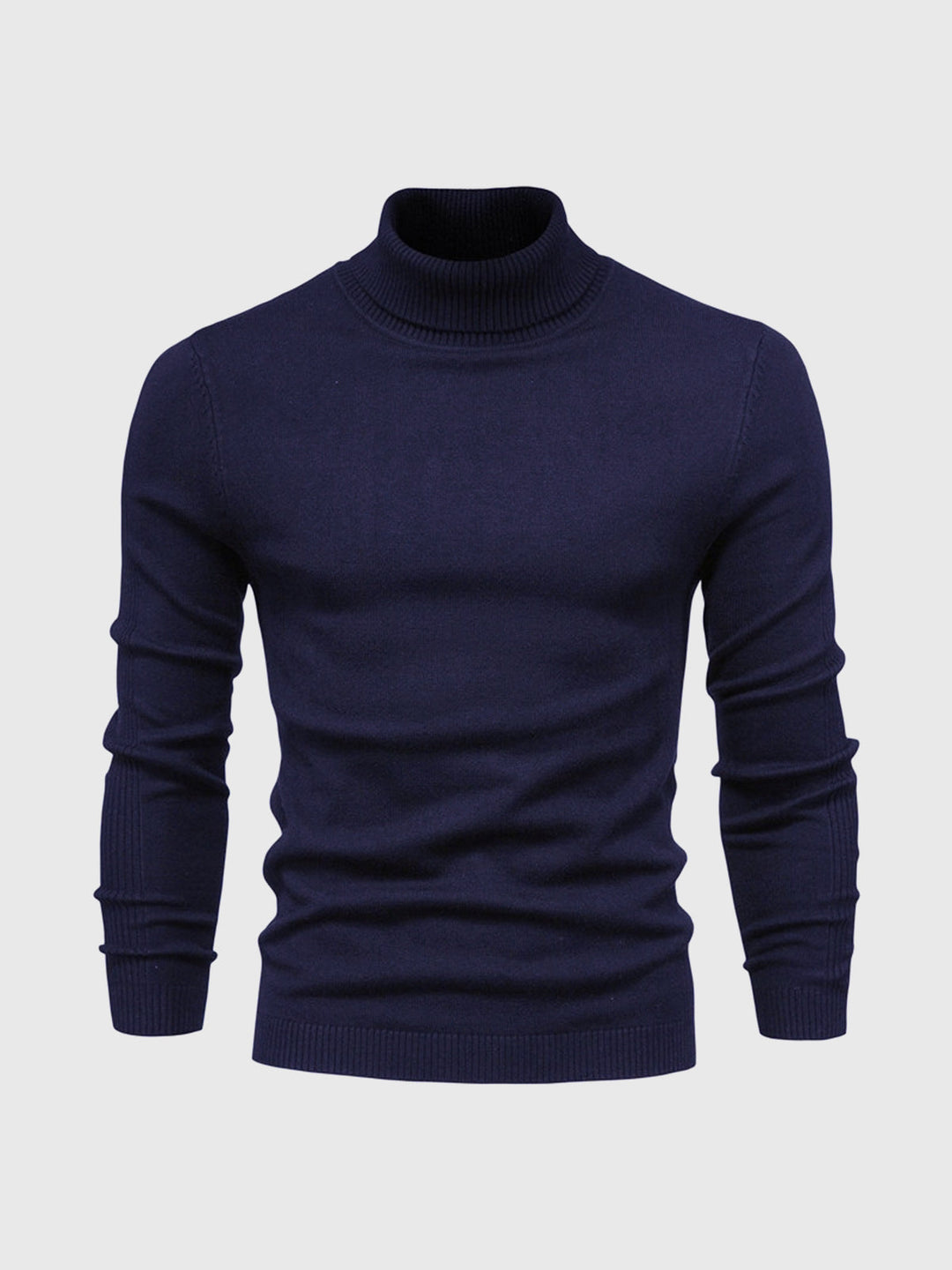 Wyrafinowany Stylowy Męski Sweter z Golfem