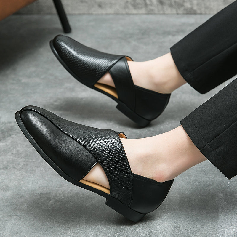 Mokasyny Vintage ze Skóry