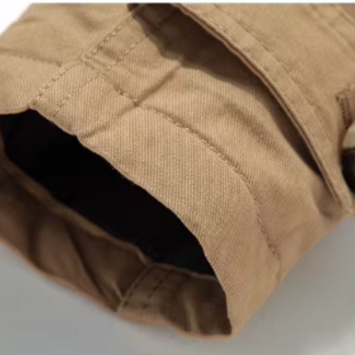 Elegancki Puchowy Trenchcoat