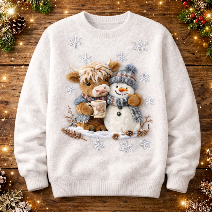 Frosty Friends | Krowka z Bałwankiem