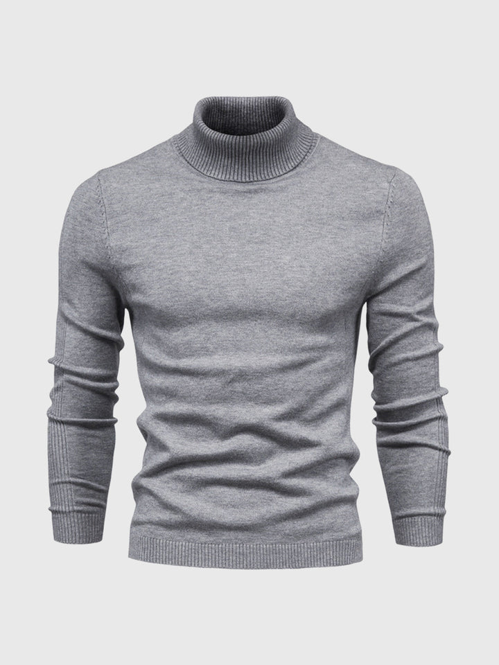 Wyrafinowany Stylowy Męski Sweter z Golfem