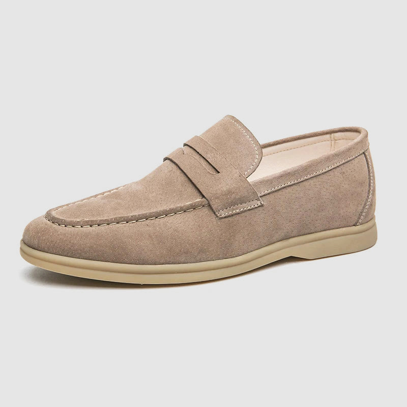 Firenze Chic Zamszowe Mokasyny
