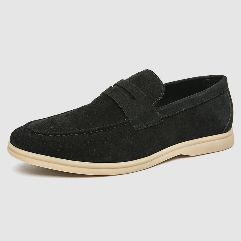 Firenze Chic Zamszowe Mokasyny