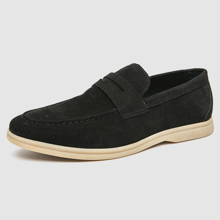 Firenze Chic Zamszowe Mokasyny