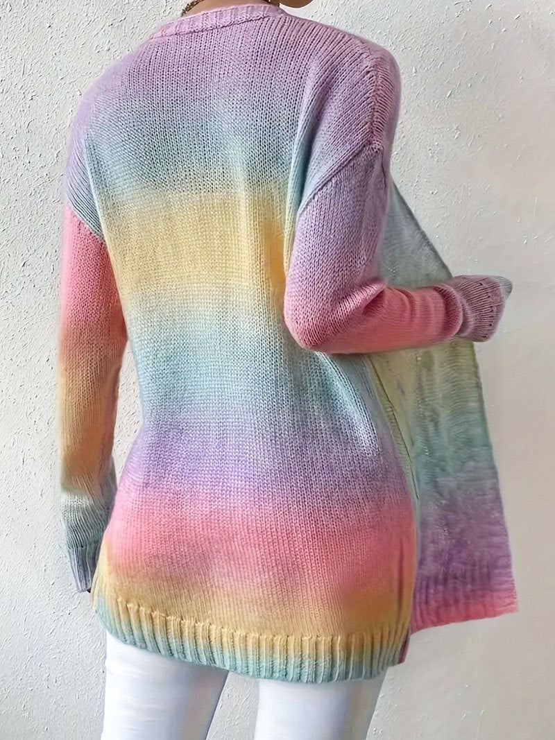 Emma | Dlugi Rozpinany Kardigan z Miekkiej Dzianiny w Stylu Duster