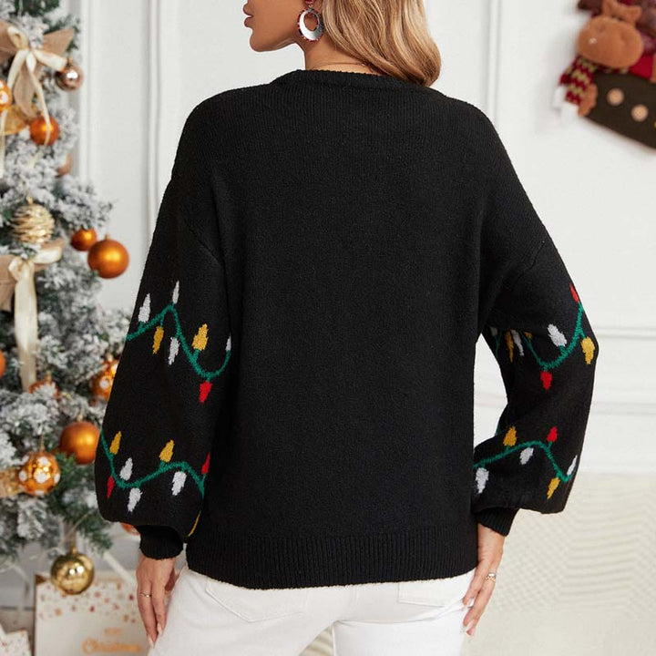 Sweter na Święta w Luźnym Stylu