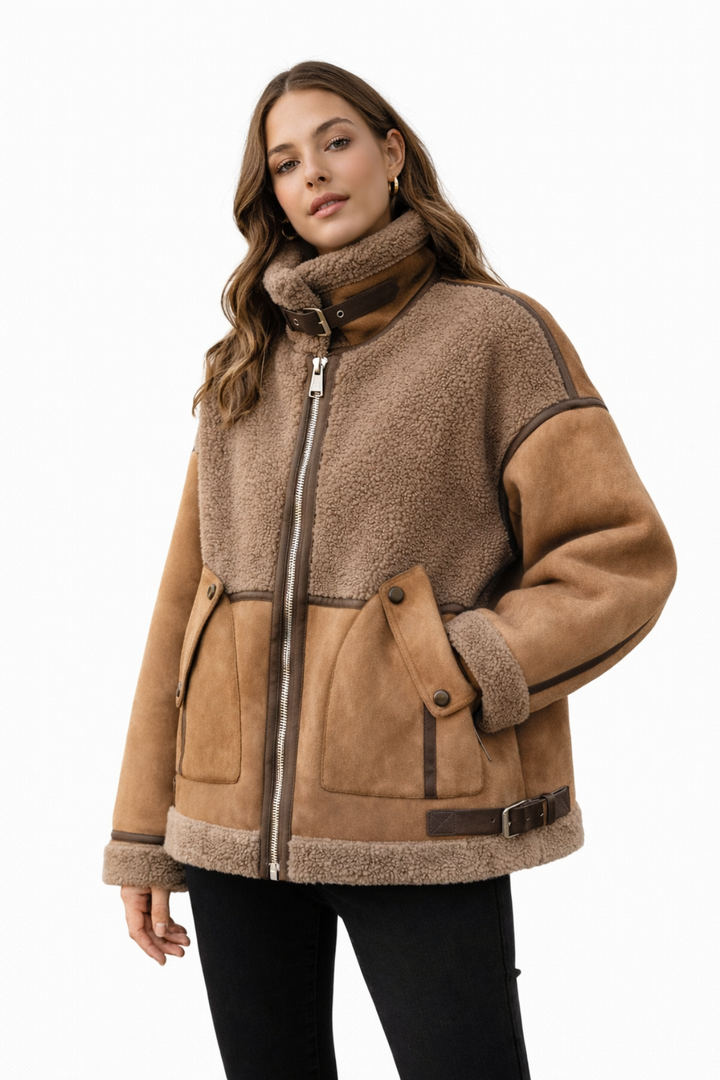 Ania | Kurtka Shearling Teddy