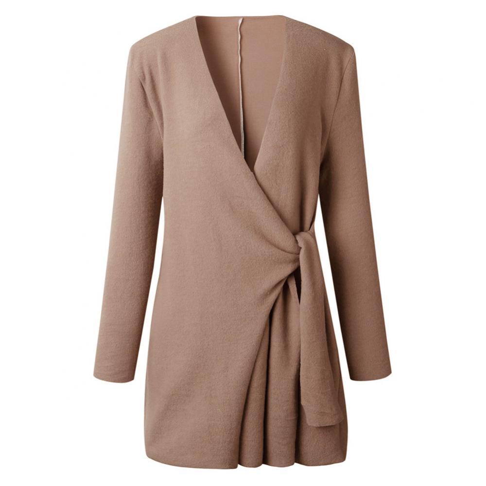 Diana | Sweter z Wiazaniem w Talii