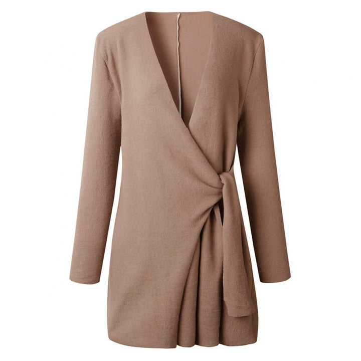 Diana | Sweter z Wiazaniem w Talii