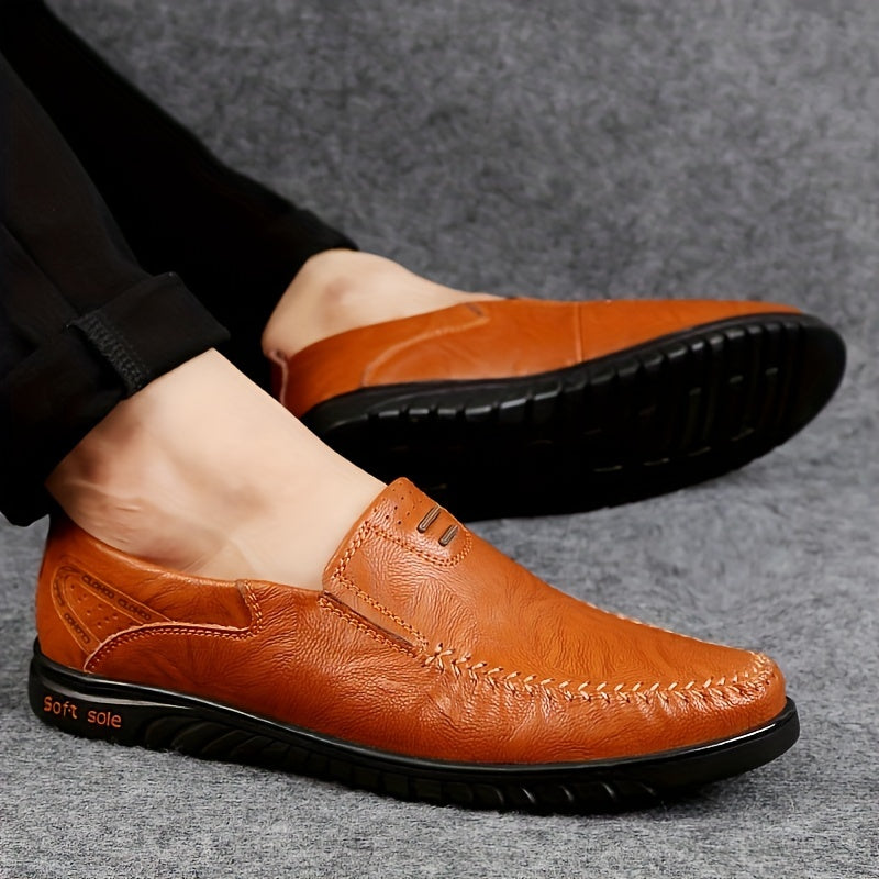 Eleganckie Skórzane Mokasyny