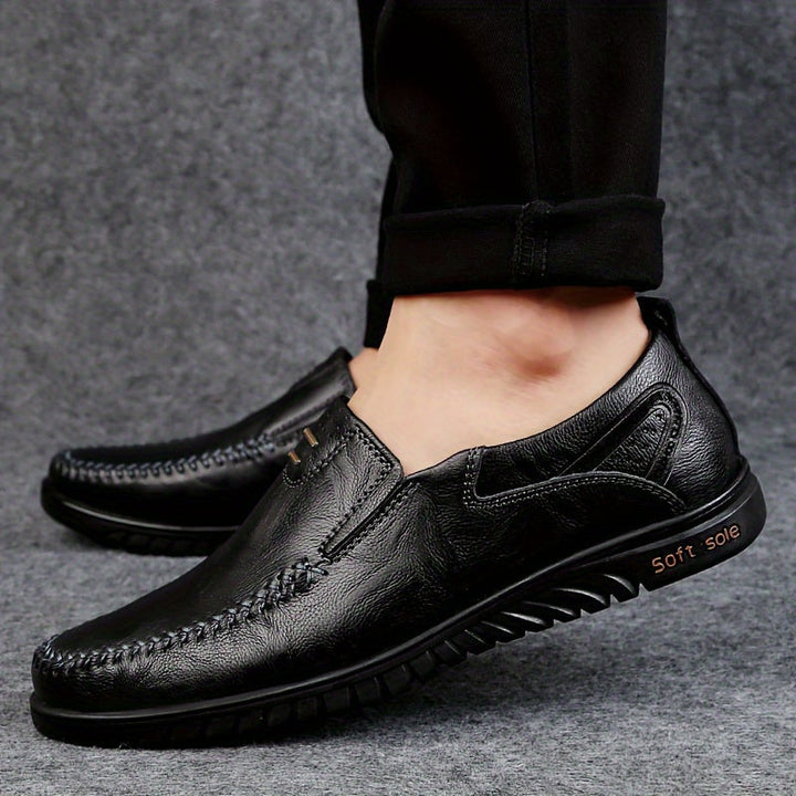 Eleganckie Skórzane Mokasyny