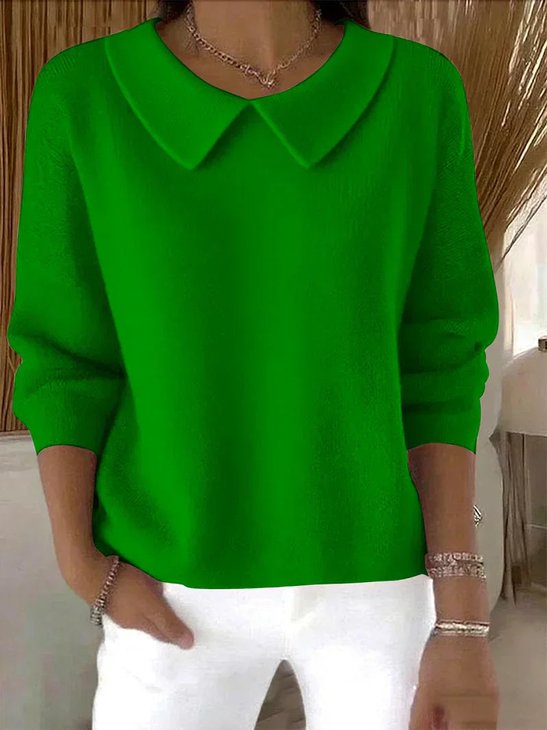 Krystyna | Klasyczny, Luzny Sweter Pullover