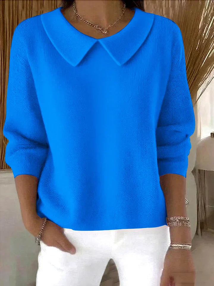 Krystyna | Klasyczny, Luzny Sweter Pullover