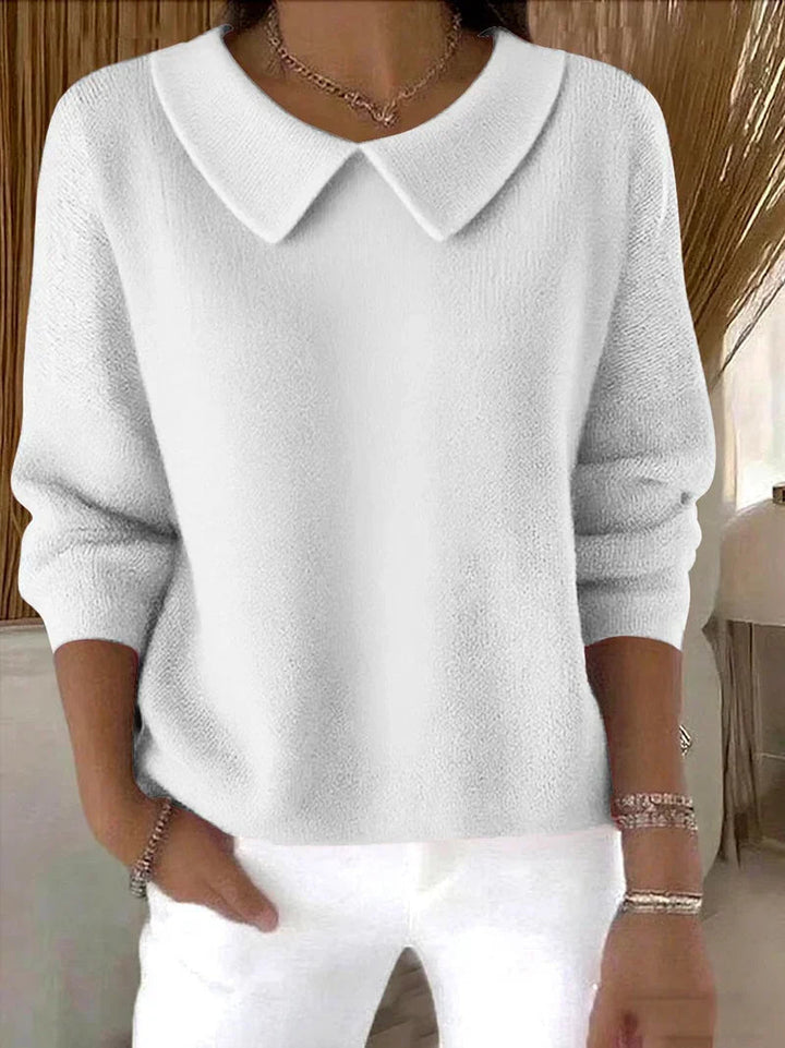 Krystyna | Klasyczny, Luzny Sweter Pullover