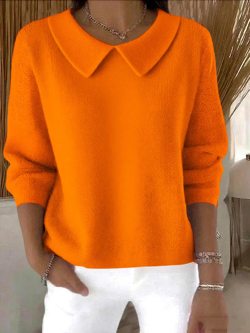 Krystyna | Klasyczny, Luzny Sweter Pullover
