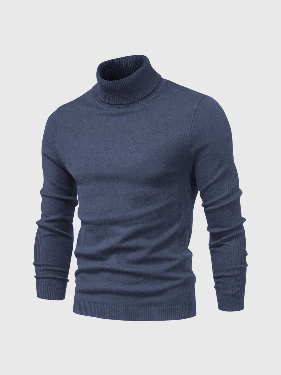 Wyrafinowany Stylowy Męski Sweter z Golfem