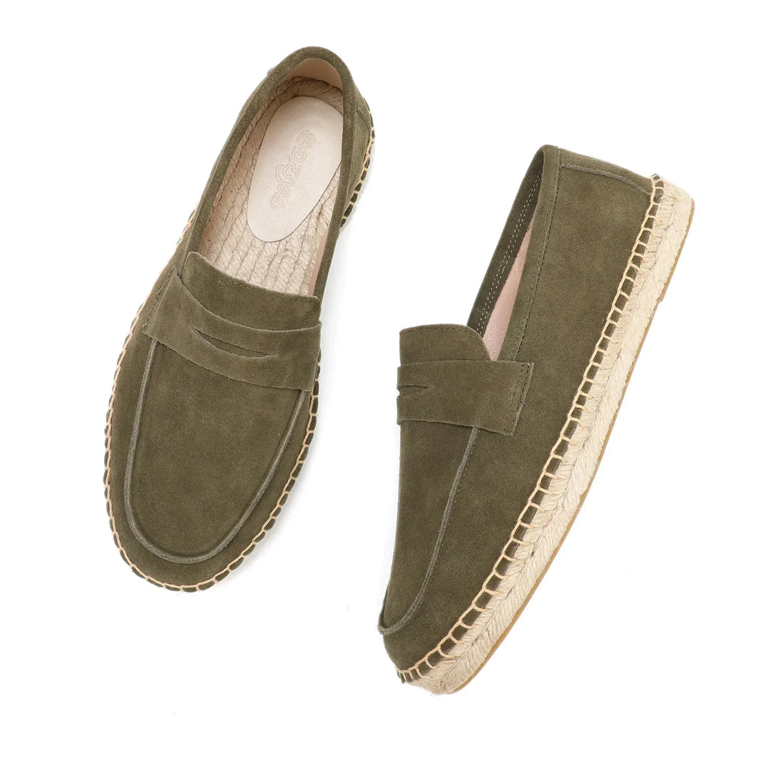 Eleganckie Zamszowe Espadryle