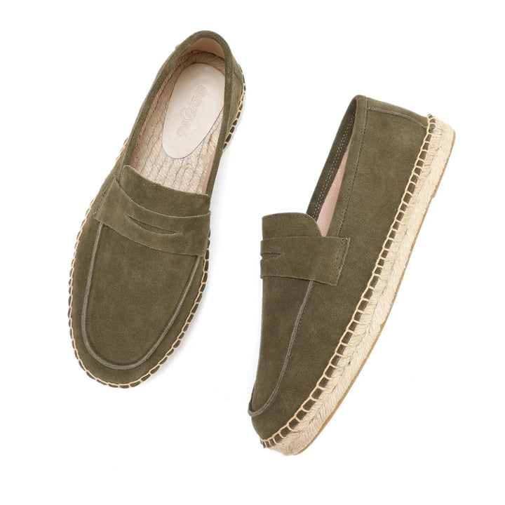 Eleganckie Zamszowe Espadryle