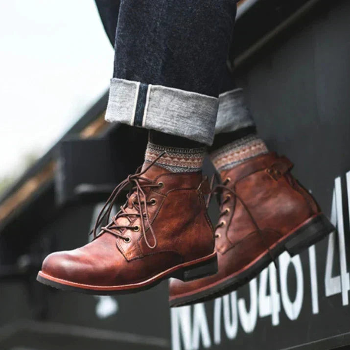 Marek | Buty Retro Męskie
