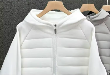 Elegancka kurtka bawełniana z podszewką
