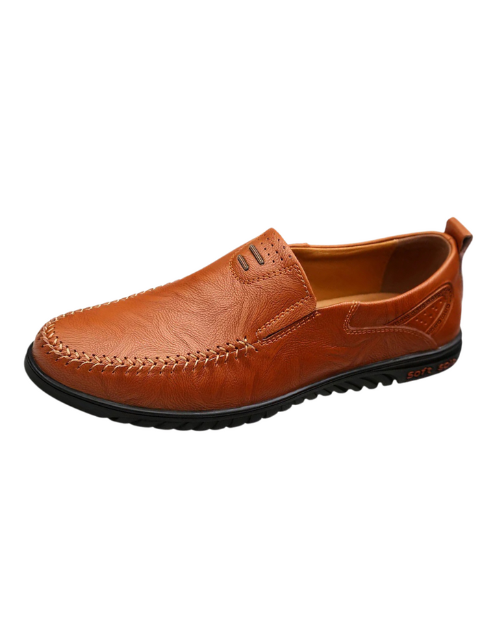 Eleganckie Skórzane Mokasyny