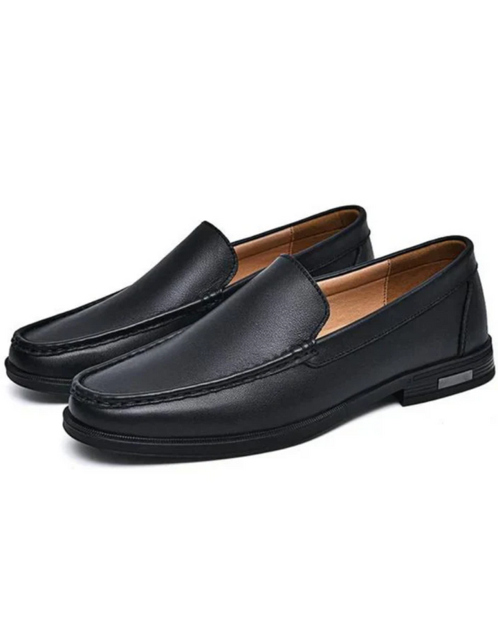 Eleganckie Skórzane Mokasyny