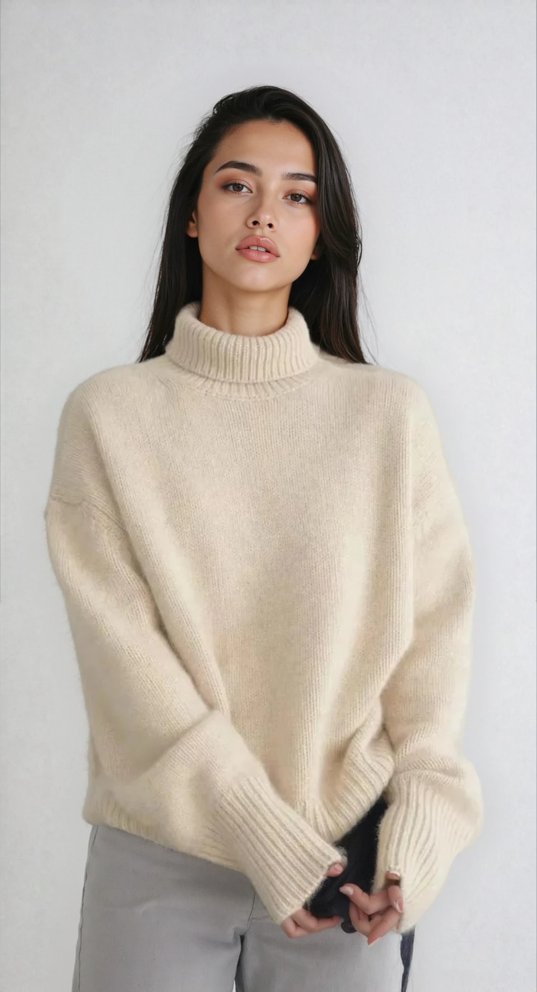 Paulina | Sweter z Golfem