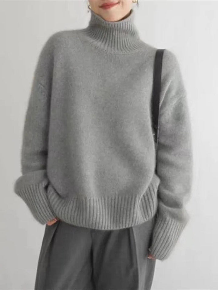 Paulina | Sweter z Golfem