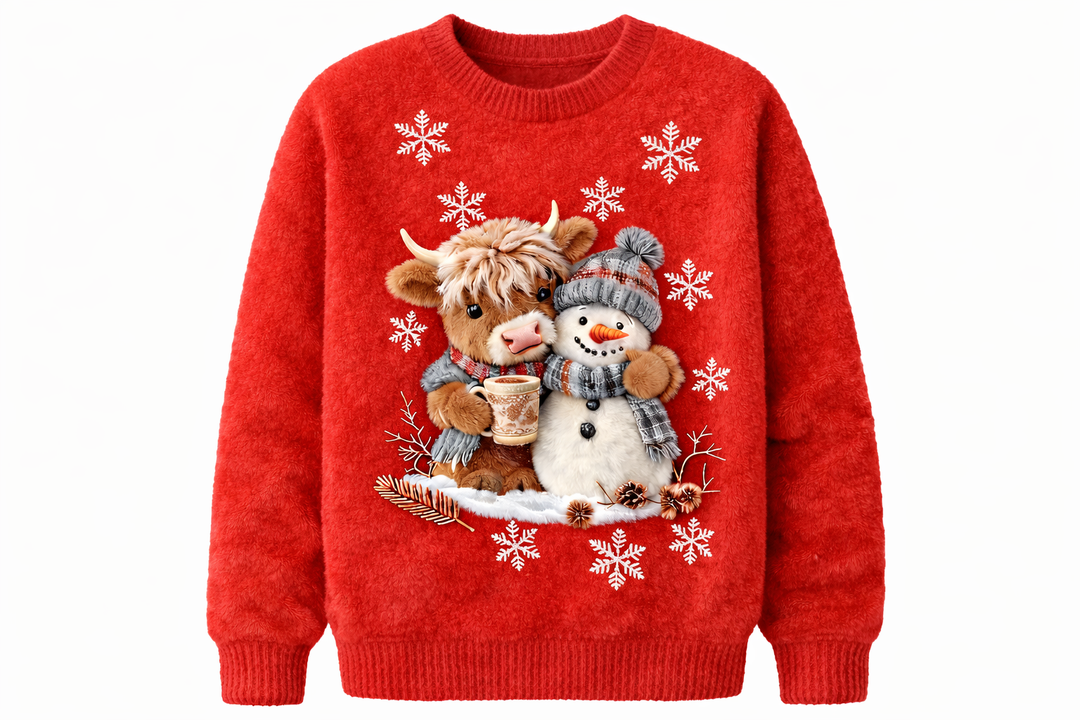 Frosty Friends | Krowka z Bałwankiem