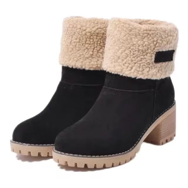 Luisa™ – Stylowe, ciepłe śniegowce ze skóry