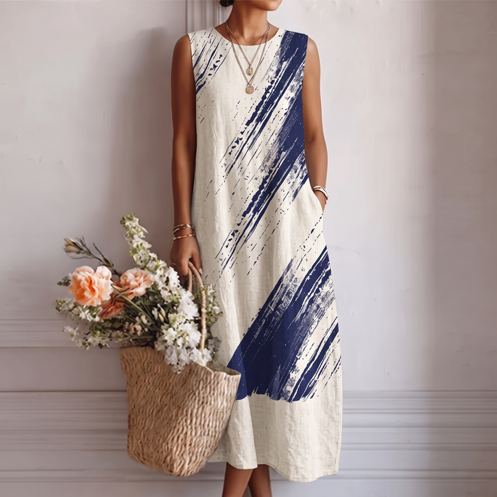Ewelina™ | Elegancka Sukienka Midi na Co Dzien