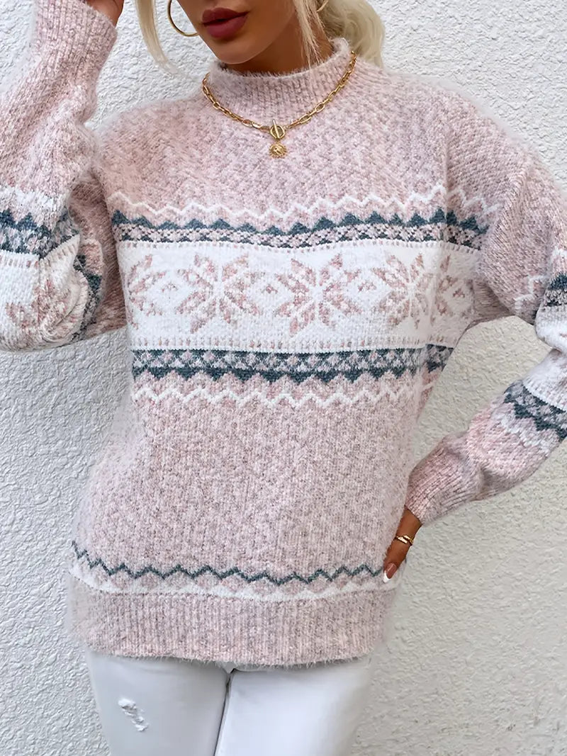 Hanna | Sezonowy Sweter z Dzianiny