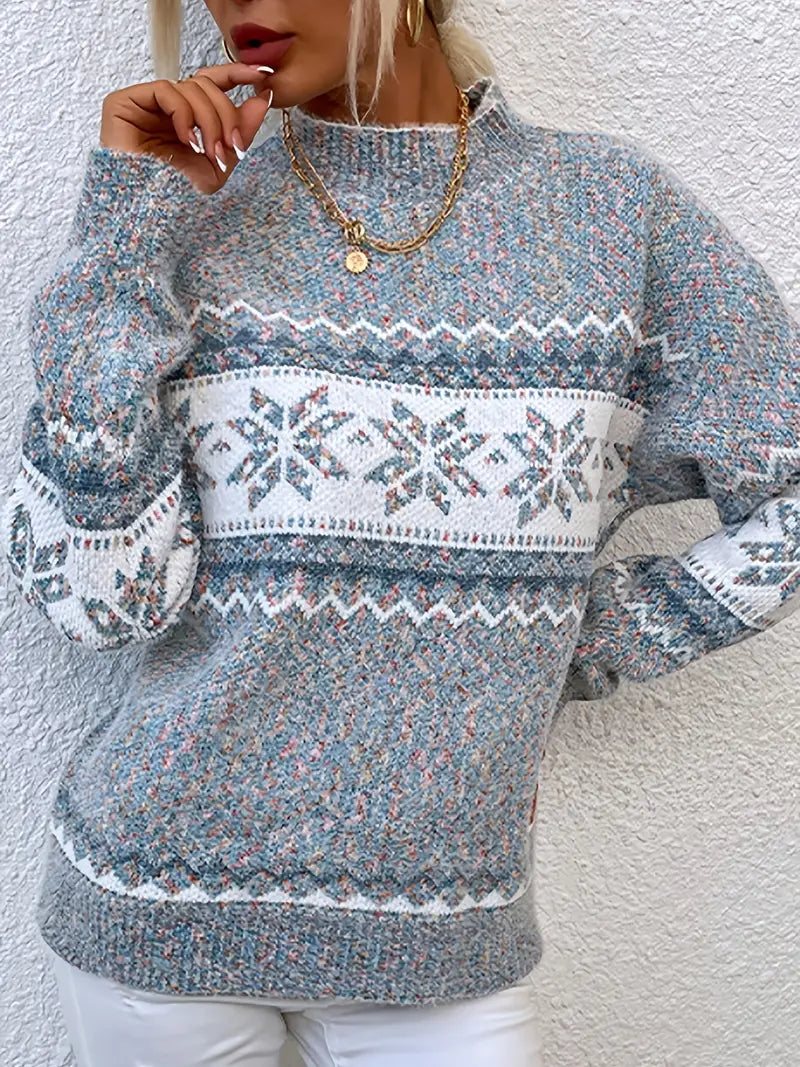 Hanna | Sezonowy Sweter z Dzianiny