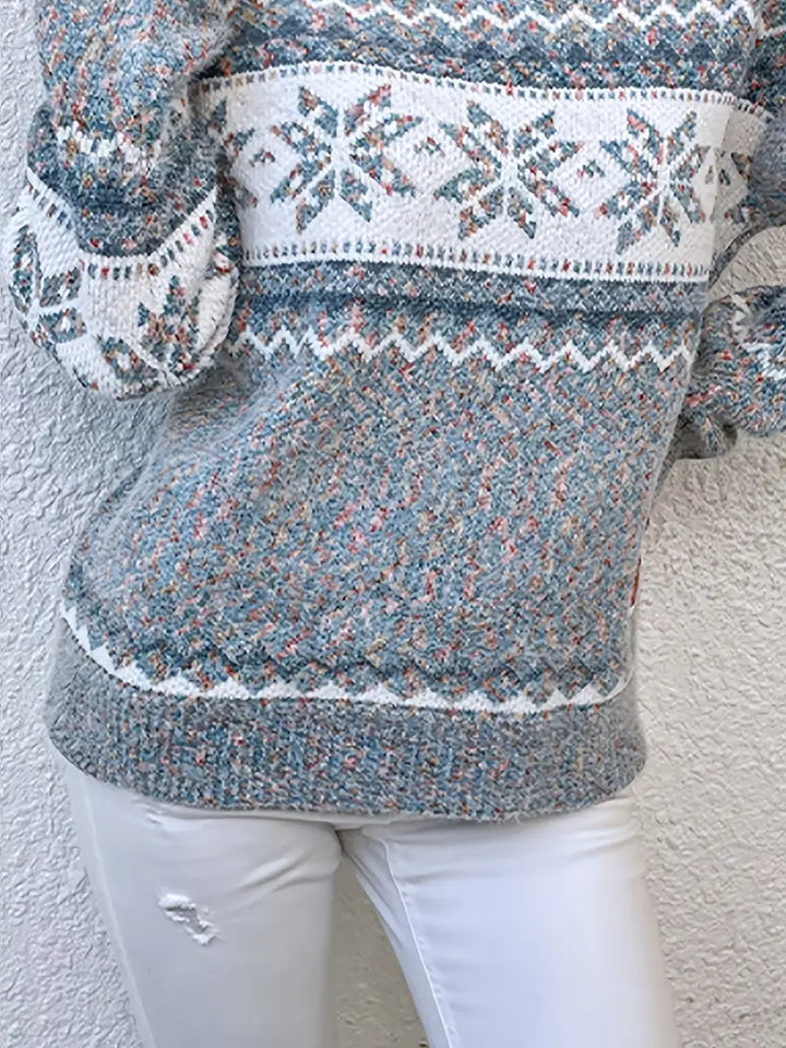 Hanna | Sezonowy Sweter z Dzianiny