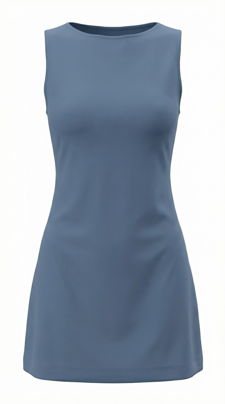 Sukienka mini Donna z dopasowanym krojem