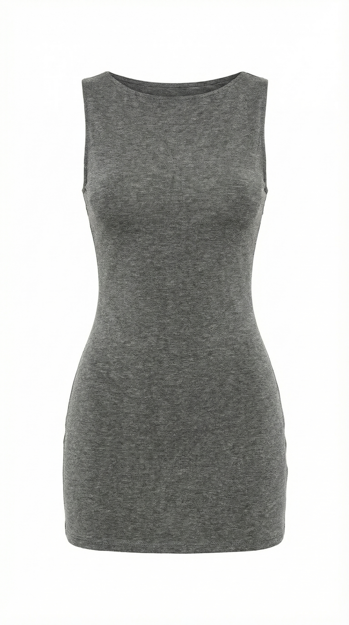 Sukienka mini Donna z dopasowanym krojem