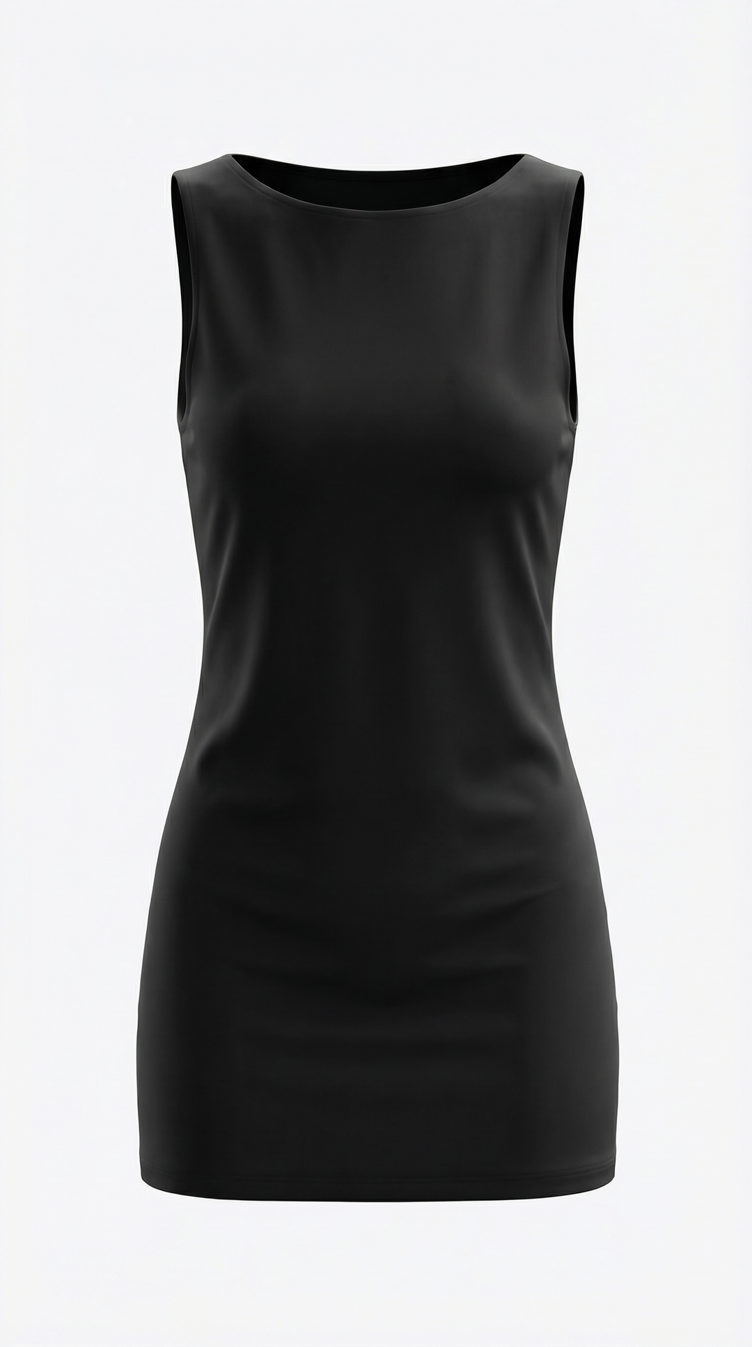 Sukienka mini Donna z dopasowanym krojem
