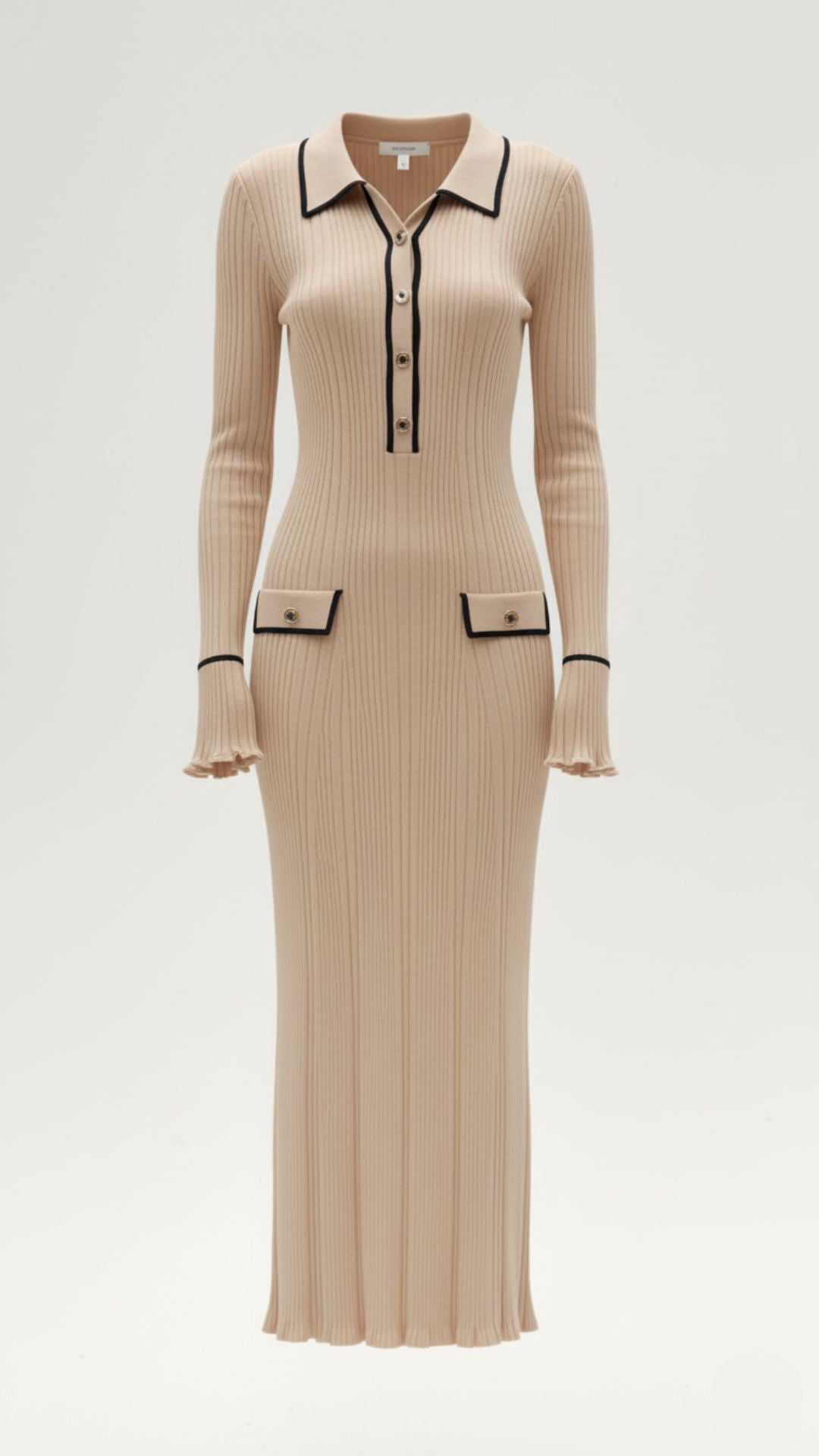 Sukienka maxi Josephine z dzianiny bodycon