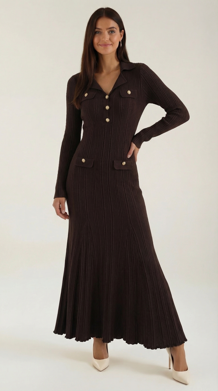Sukienka maxi Veronica Strick