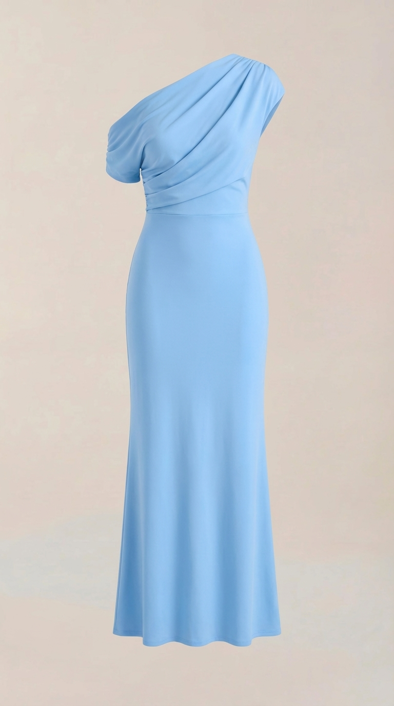 Sukienka maxi Candice Einschulter